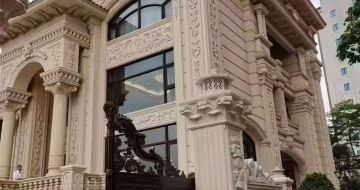 南京黄金麻别墅外墙异形定制