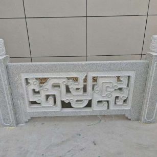 南京芝麻白河道栏杆 桥栏杆