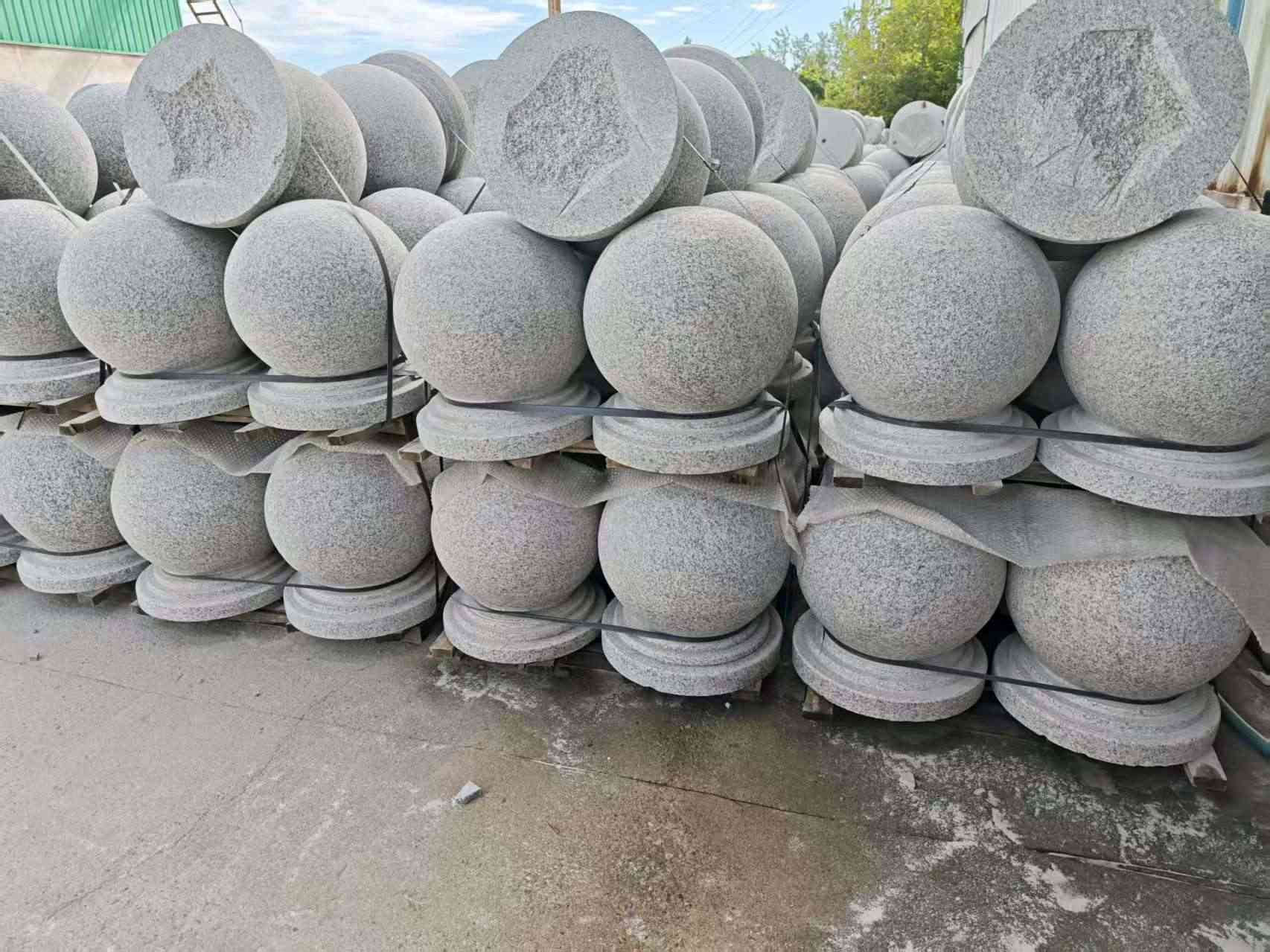 南京圆球石球挡车球