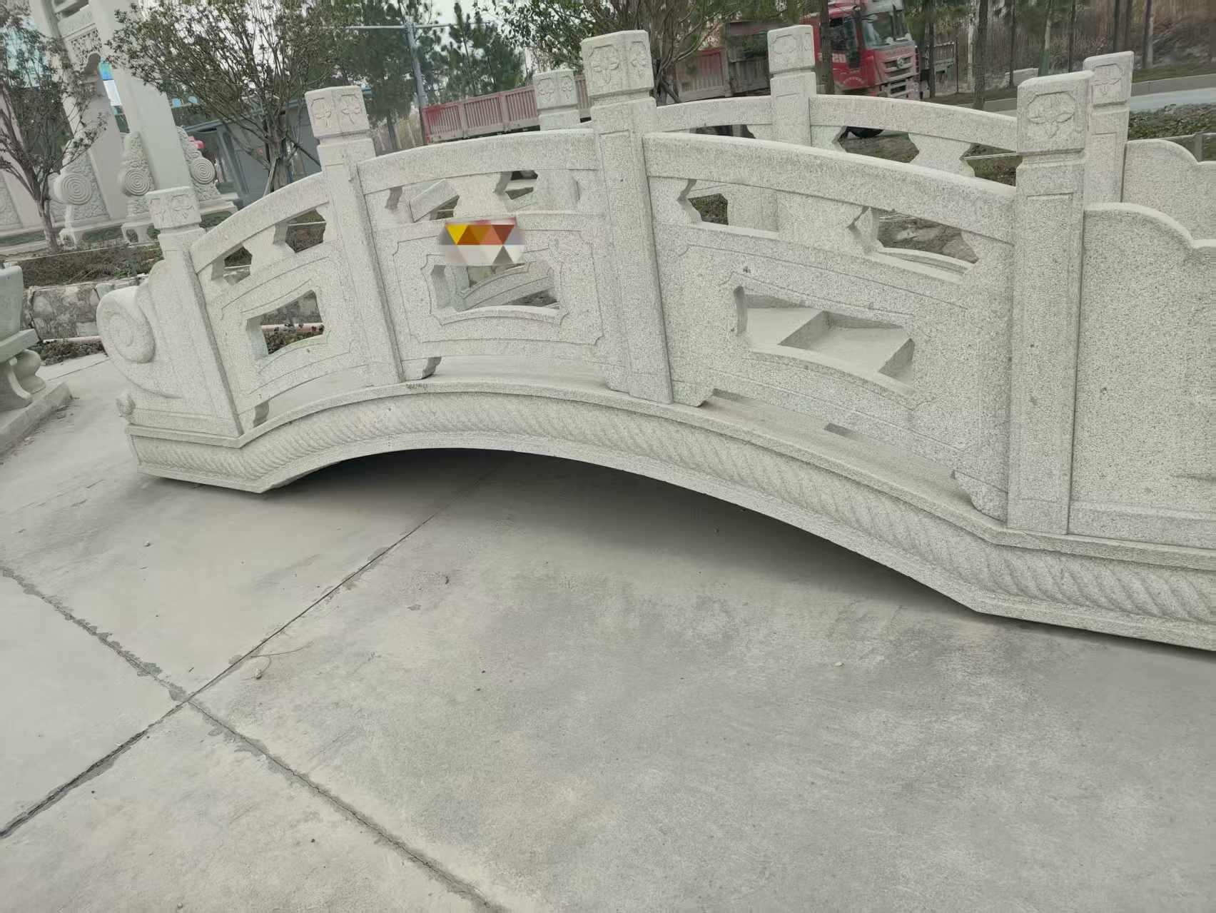 南京芝麻白拱桥，石桥