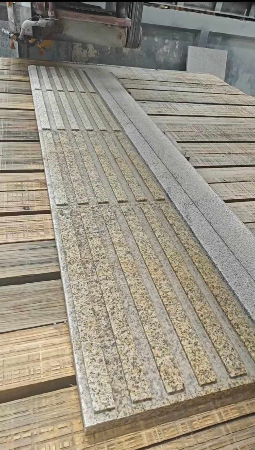 南京黄金麻盲道石 盲条