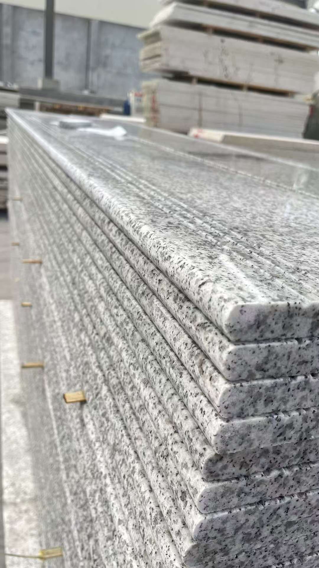 南京芝麻白楼梯踏步 花岗岩楼梯板材