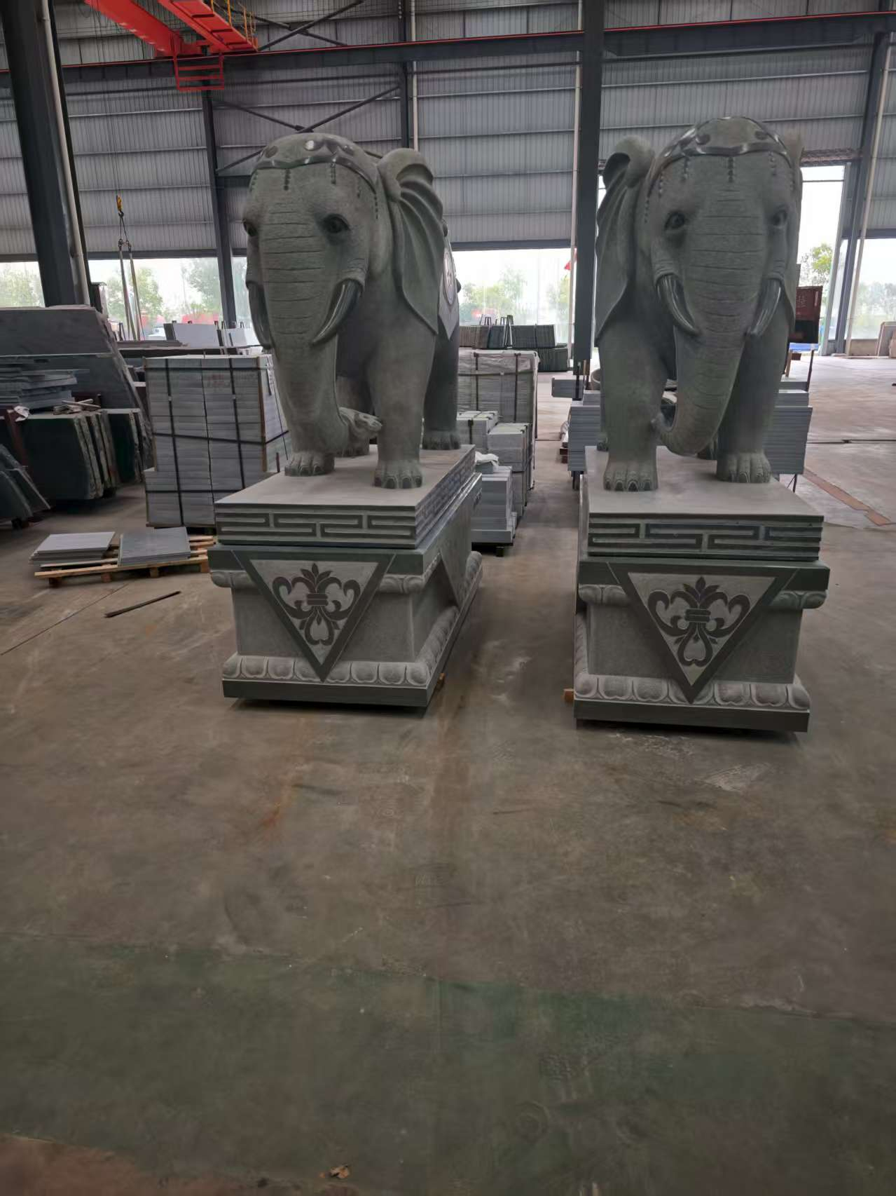 南京芝麻灰花岗岩对象 芝麻白芝麻灰大象